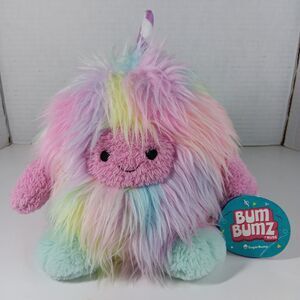 Russ Kellytoy Bum Bumz Sugar Bums Chloe Cotton Candy Plush Toy Unicorn